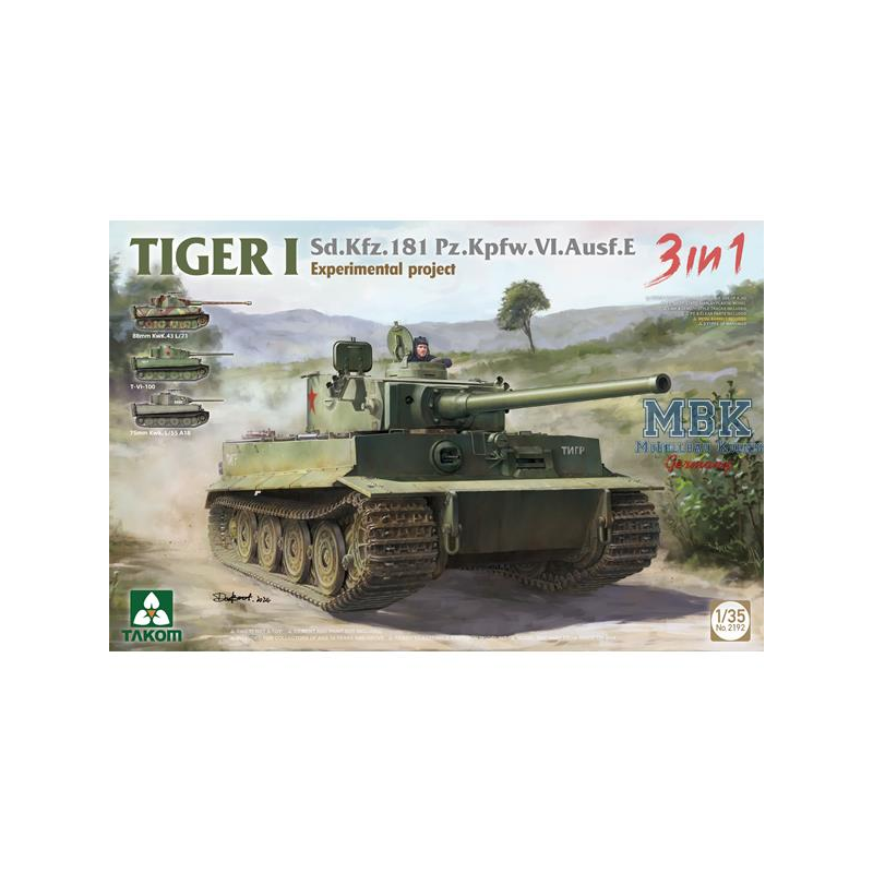 Kit Modello Tiger I Sd.Kfz.181 Pz.Kpfw. VI Ausf.E Experimental