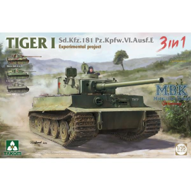 Kit Modello Tiger I Sd.Kfz.181 Pz.Kpfw. VI Ausf.E Experimental