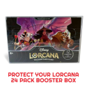 EVORETRO - Protector for Lorcana 24 pack booster pack of 5