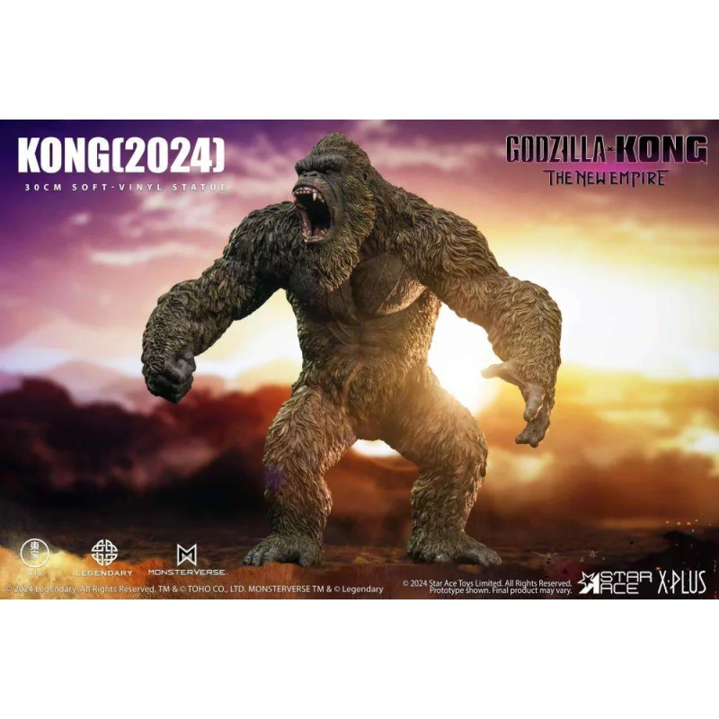 Figurina Godzilla X Kong Kong Soft Vinyl Normal Statue