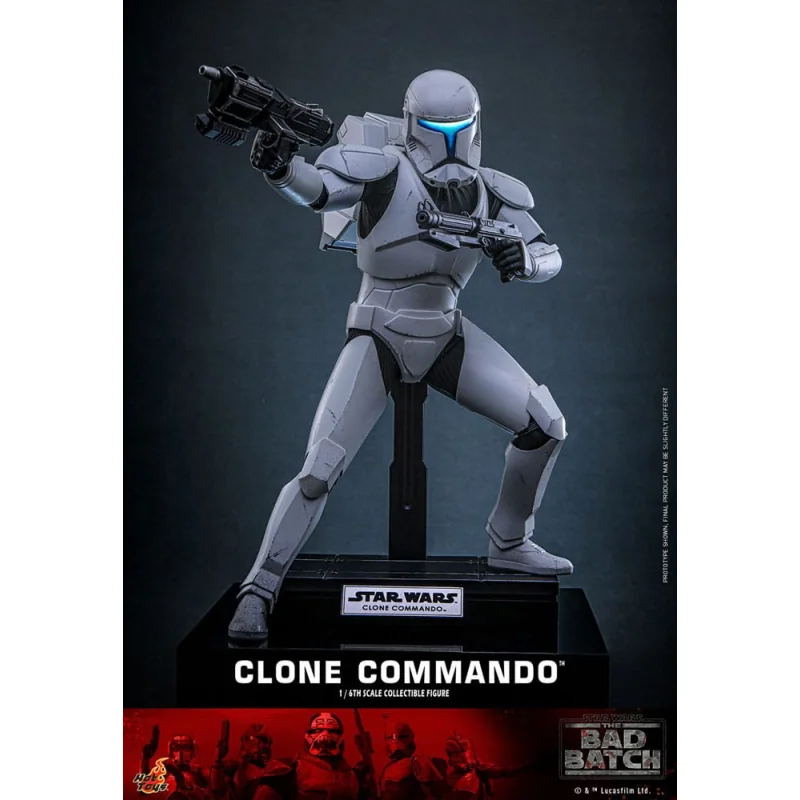 Hot Toys Star Wars: The Bad Batch 1/6 Clone Commando figure 30 cm