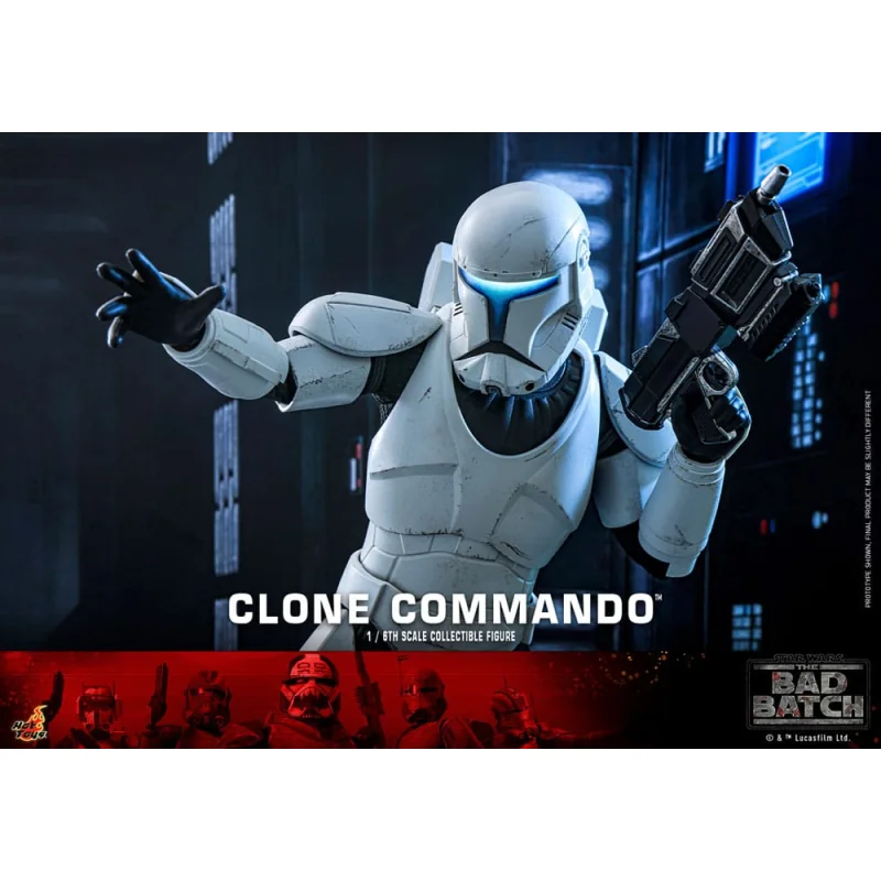 Star Wars: The Bad Batch 1/6 Clone Commando figure 30 cm