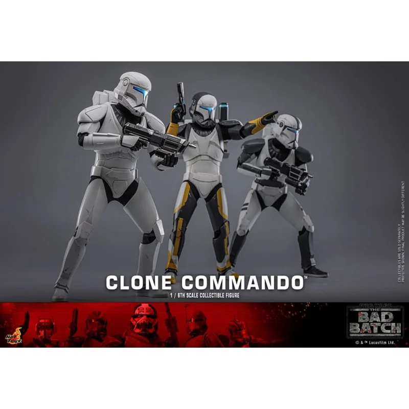 Star Wars: The Bad Batch 1/6 Clone Commando figure 30 cm