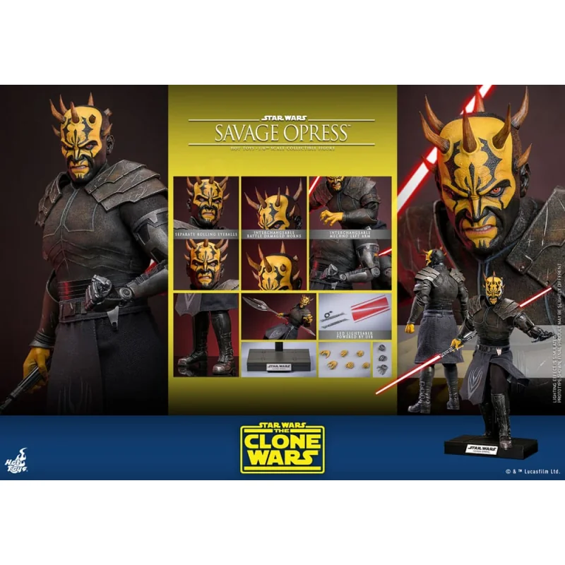 Star Wars: The Clone Wars 1/6 figure Savage Opress 34 cm