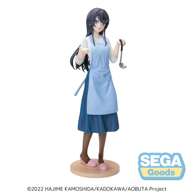 Figurina Rascal Does Not Dream of Bunny Girl Senpai Luminasta PVC statuette Mai Sakurajima Apron 14 cm