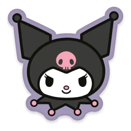  Sanrio Kuromi Face Pillow 36cm