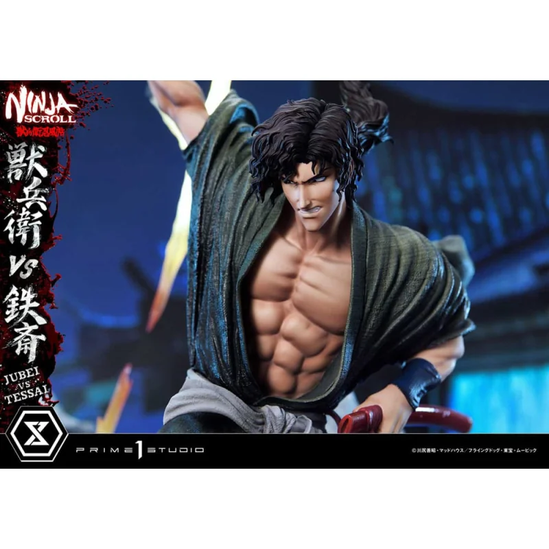 Ninja Scroll statuette Ultimate Premium Masterline Series 1/4 Jubei Versus Testa 101 cm