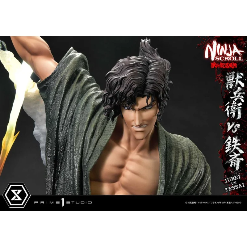 Ninja Scroll statuette Ultimate Premium Masterline Series 1/4 Jubei Versus Testa 101 cm