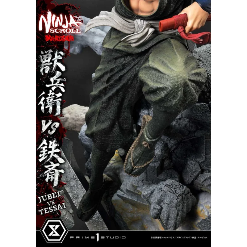 Ninja Scroll statuette Ultimate Premium Masterline Series 1/4 Jubei Versus Testa 101 cm