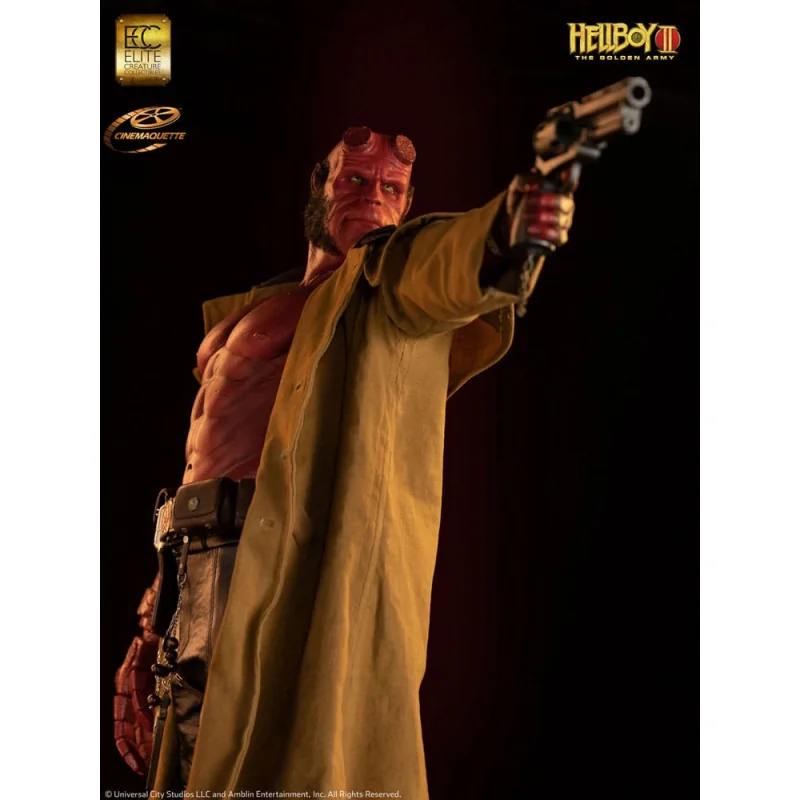 Statue Hellboy ECC Elite Creature Line statuette 1/3 Hellboy 86 cm