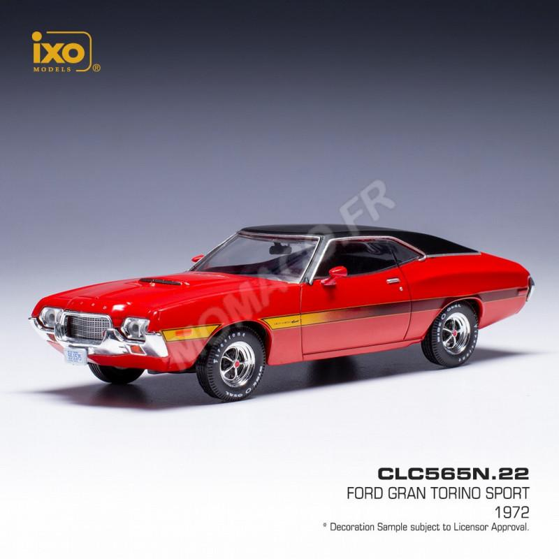 Automodello FORD GRAN TORINO SPORT 1972 RED