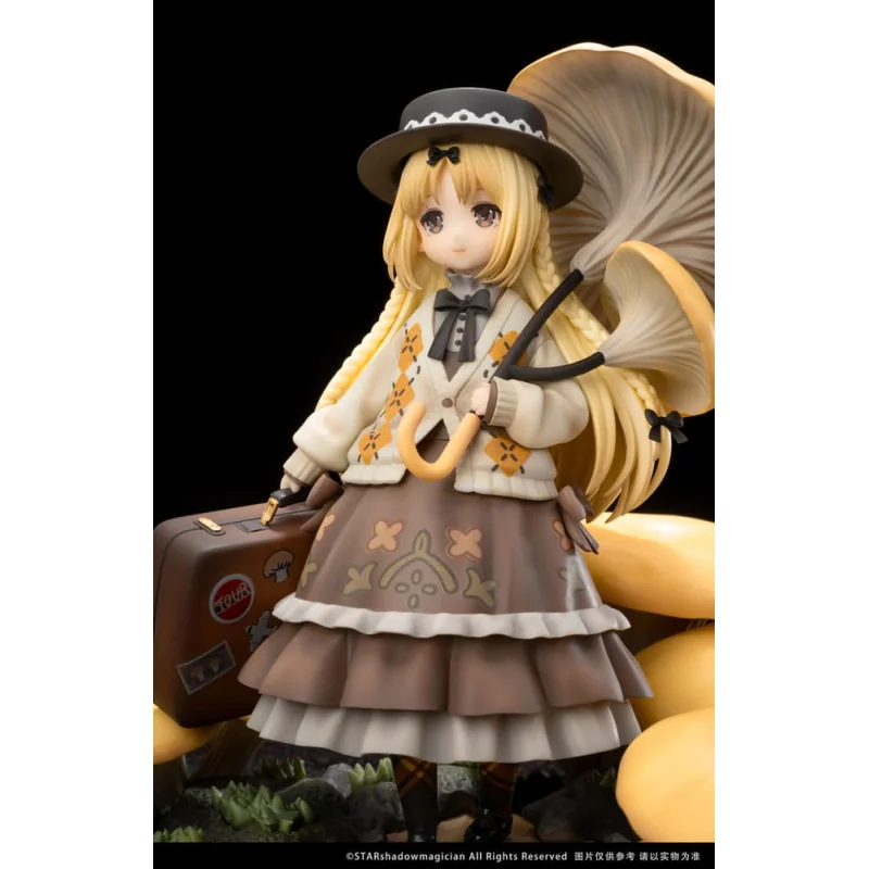 The Mushroom Girls 1/1 Series No.3 Pleurotus Citrinopileatus 24 cm