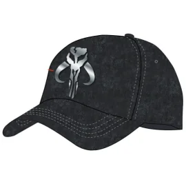  Star Wars The Mandalorian hip hop cap Cap Silver Crest