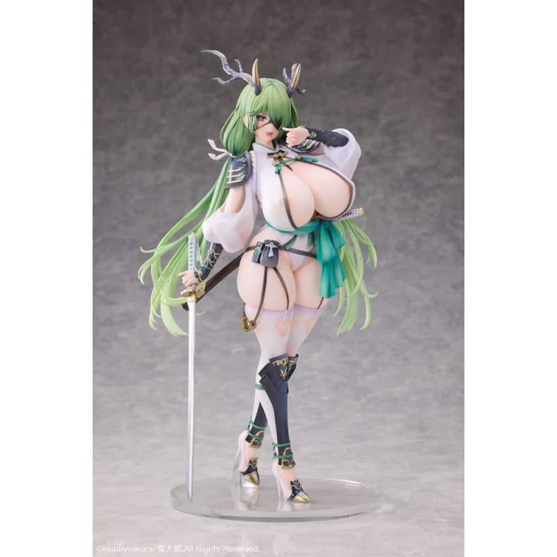 Figurina Original Character 1/6 Dokuganryu-chan Illustrated by Mataro Deluxe Edition 30 cm