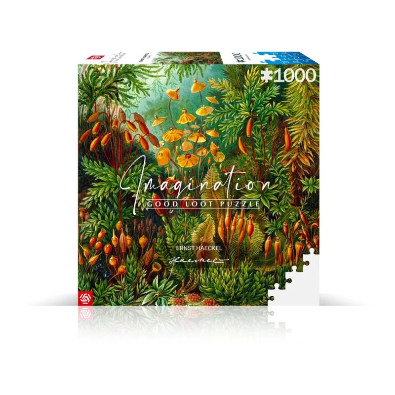 Good Loot Ernst Haeckel puzzle Imagination Muscinae (1000 pieces)