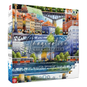 Tytus Brzozowski Imagination Warsaw Bridges puzzle (1000 pieces)