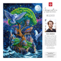 Puzzle Roch Urbaniak puzzle Imagination Owl Island / Wyspa Sów (1000 pieces)