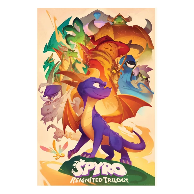 Spyro Reignited Trilogy puzzle Kids Heroes (160 pieces)