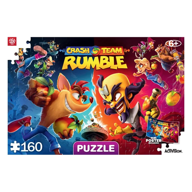  Crash Bandicoot puzzle Kids Rumble Heroes (160 pieces)