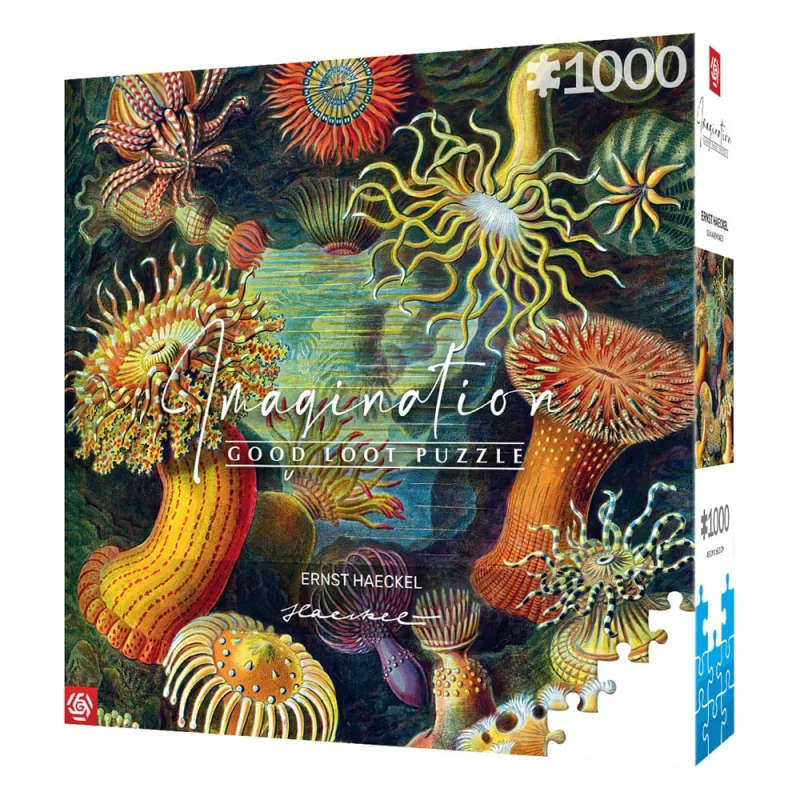 Ernst Haeckel puzzle Imagination Sea Anemones/Stworzenia morskie (1000 pieces)