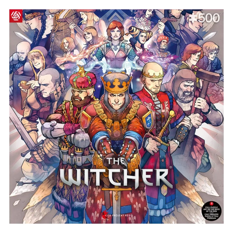  The Witcher puzzle Gaming Northern Realms (500 pieces)