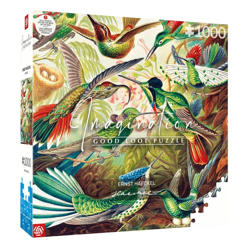 Ernst Haeckel puzzle Imagination Hummingbirds/Kolibry (1000 pieces)