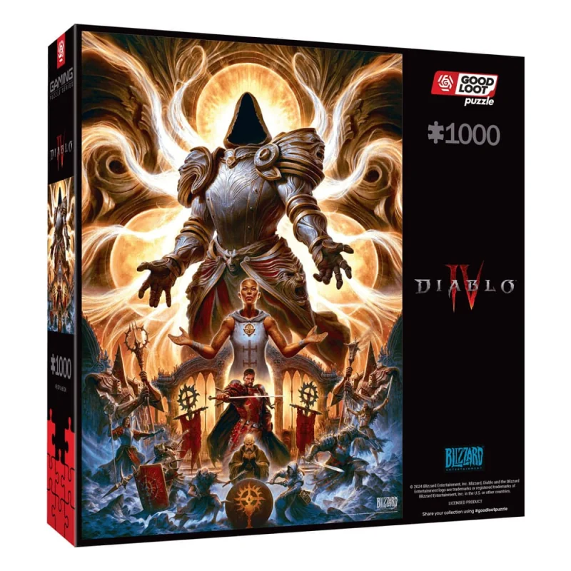 Puzzle Diablo IV puzzle Gaming Inarius The Father (1000 pieces)