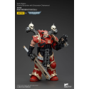 Figurine Warhammer 40k Figure 1/18 World Eaters Khorne Berzerker with Eviscerator Chainsword 13 cm