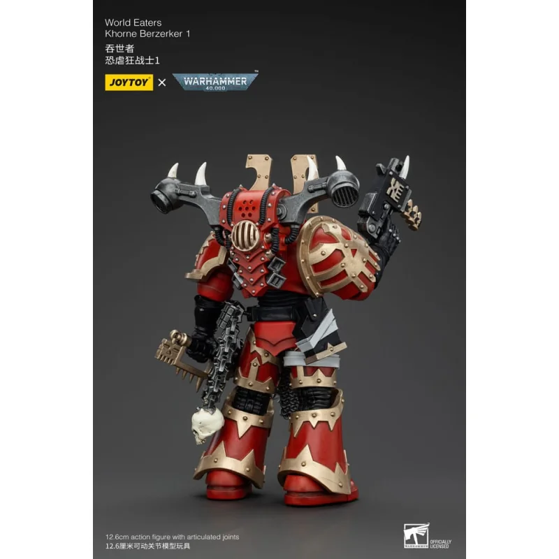 Joy Toy (CN) Warhammer 40k Figure 1/18 World Eaters Khorne Berzerker 1 13 cm