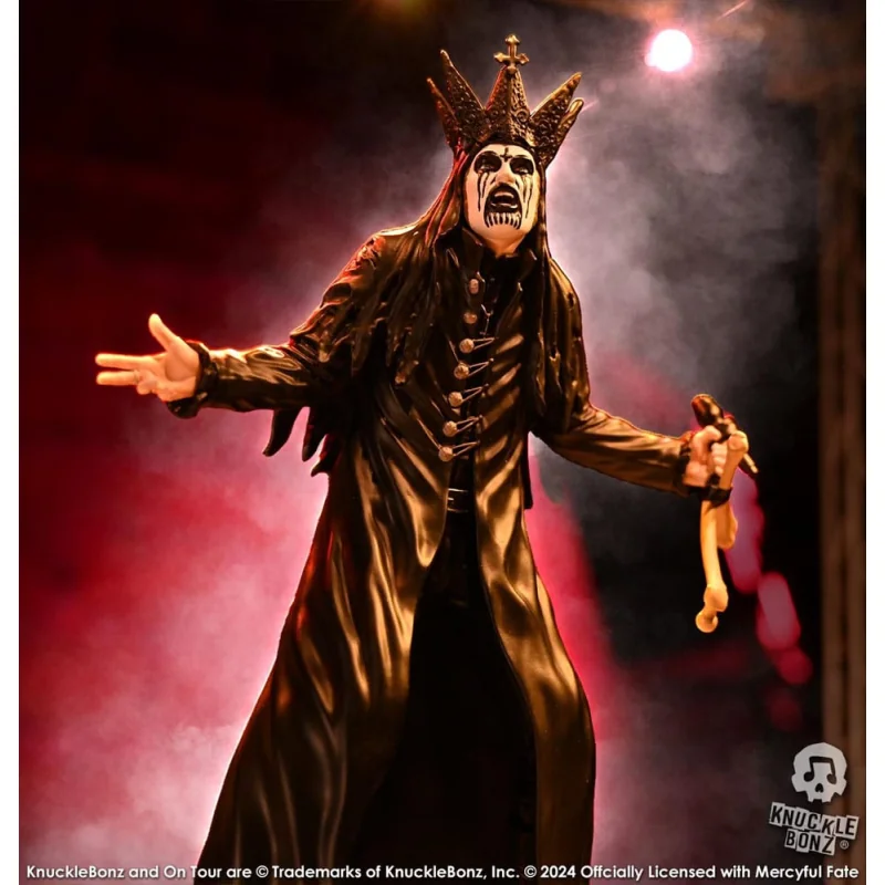 Knucklebonz Mercyful Fate statuette Rock Iconz King Diamond III (Black Version) 22 cm