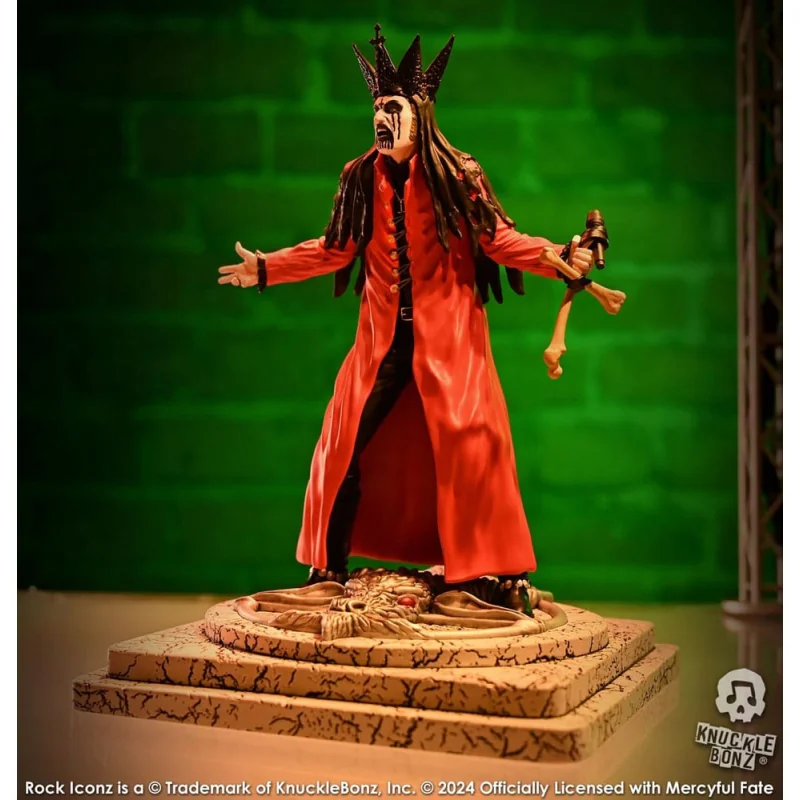 Mercyful Fate statuette Rock Iconz King Diamond III (Red Version) 22 cm