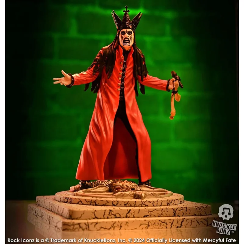 Mercyful Fate statuette Rock Iconz King Diamond III (Red Version) 22 cm