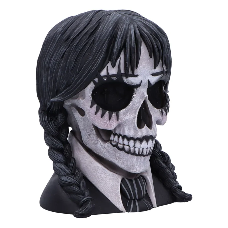 NEMN-B6941A25 Drop Dead Gorgeous Skull Dark Glare Figure 15 cm