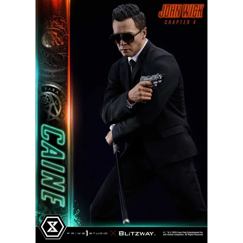 John Wick Chapter 4 statuette Ultimate Premium Masterline Series 1/4 John Wick: Chapter 4 Caine 48 cm