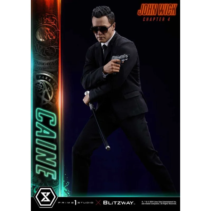 John Wick Chapter 4 statuette Ultimate Premium Masterline Series 1/4 John Wick: Chapter 4 Caine 48 cm