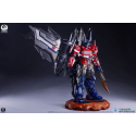 Transformers statuette Museum Scale Optimus Prime Jet Convoy Edition 87 cm