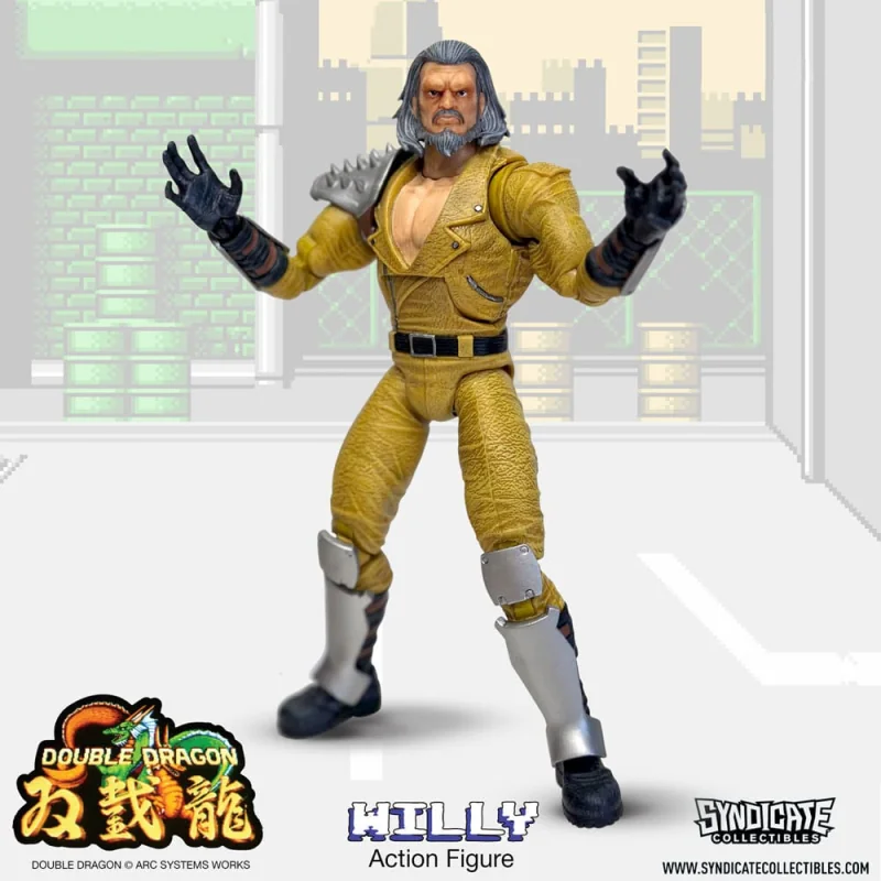 SYN-95019-C Double Dragon Deluxe Figure 1/12 Willy 18 cm