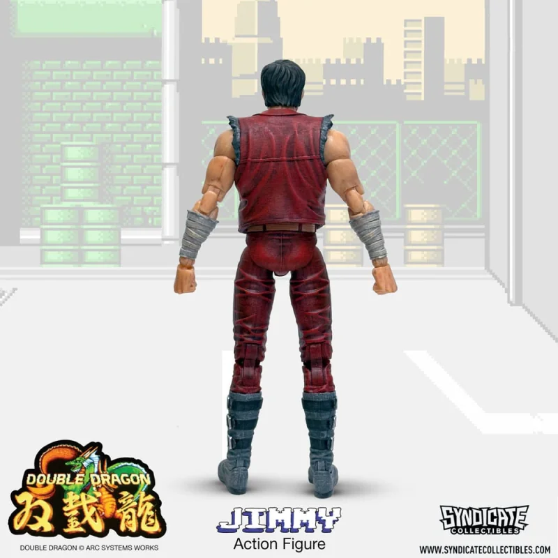 Double Dragon Deluxe Figure 1/12 Jimmy 18 cm