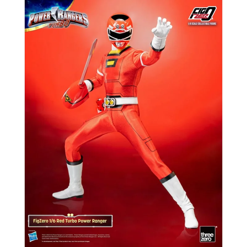 Figurina Power Rangers Turbo Figure FigZero 1/6 Red Turbo Power Ranger 30 cm