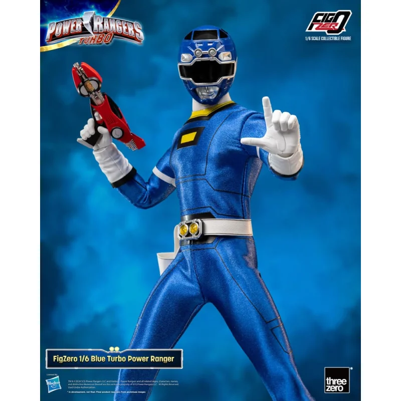 Power Rangers Turbo Figure FigZero 1/6 Blue Turbo Power Ranger 30 cm