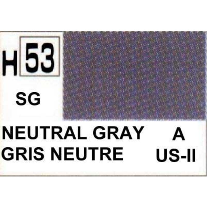 Vernice H053 grigio neutro opaco 