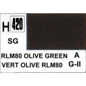 H420 verde oliva RLM 80 satinato