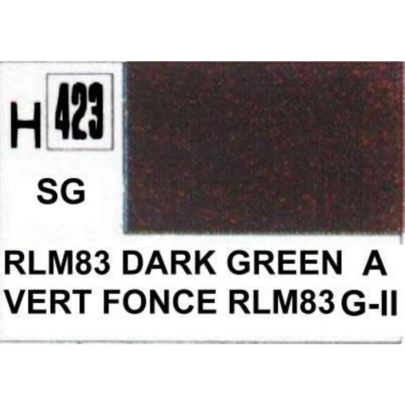 H423 RLM 83 verde scuro satinato