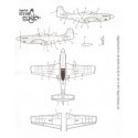 Decalcomania P-51D Mustang Part 2 (3) 44-13305 WR-Z 355th FG Capt Henry Brown ′Hun Hunter/Texas′, non standard OD on upper surfa