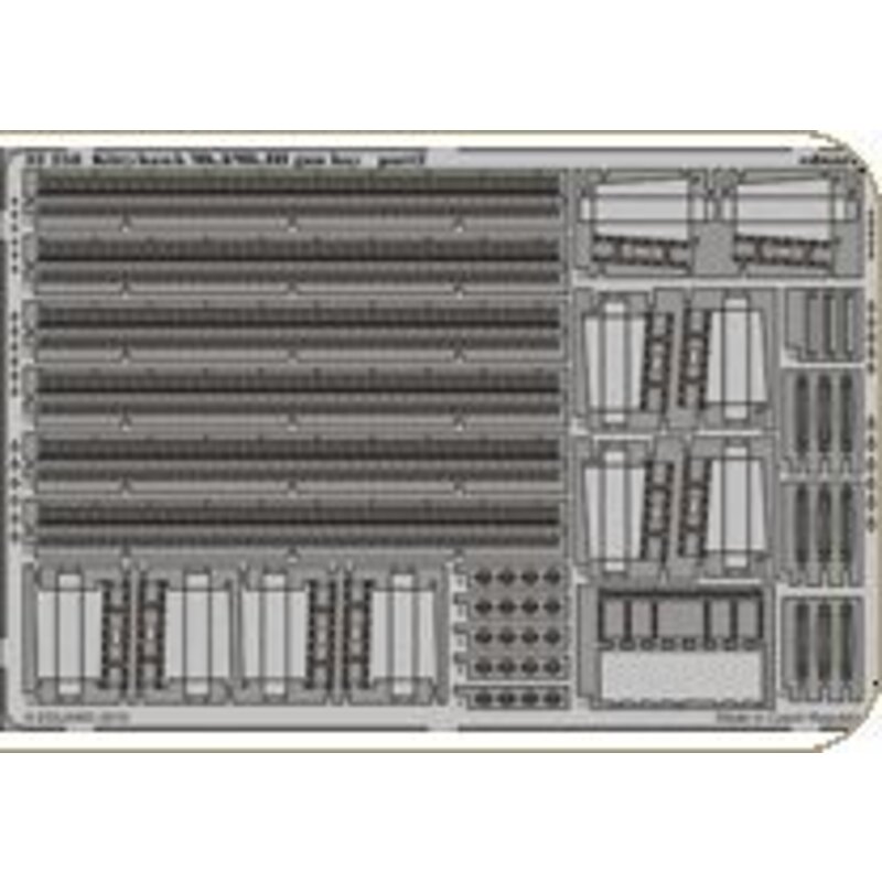 Curtiss Kittyhawk Mk.I/Mk.III gun bay (per i kit modello da Hasegawa)