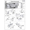 ED48227 Ilyushin IL-2M3 Stormovik (per i kit modello da Accurate Miniatures)