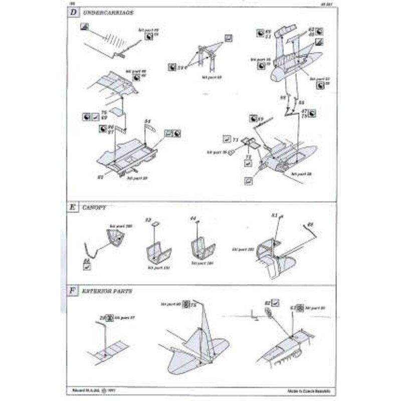 Ilyushin IL-2M3 Stormovik (per i kit modello da Accurate Miniatures)