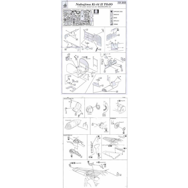 Nakajima Ki-44 II Tojo (per i kit modello da Hasegawa)