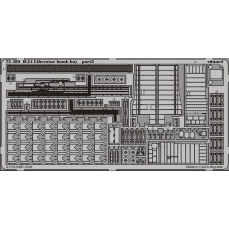 Consolidated B-24 Liberator bomb bay (per i kit modello da Hasegawa)