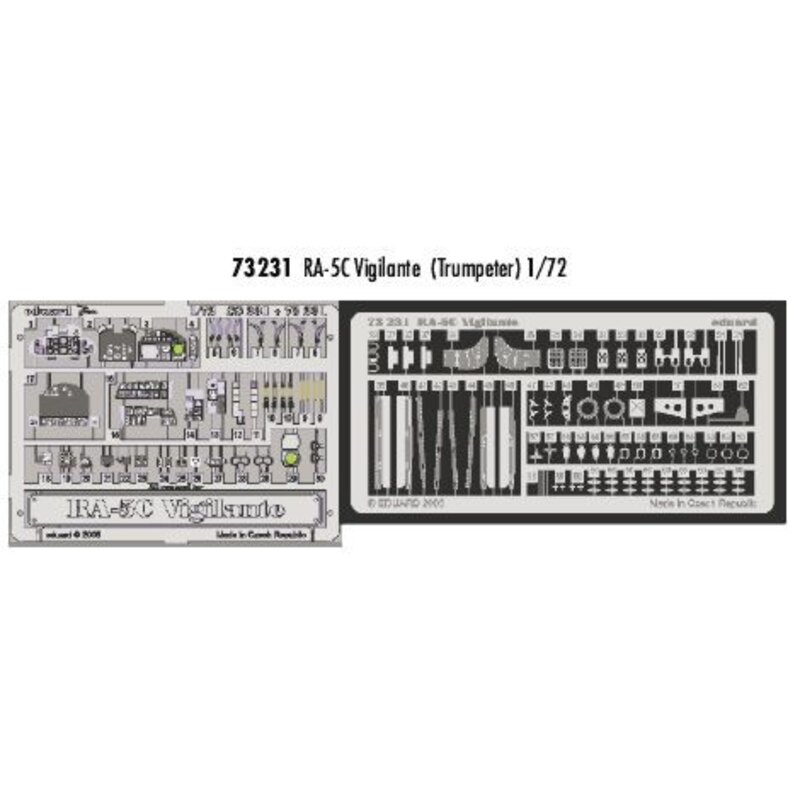 North American RA-5C Vigilante PRE-PAINTED IN COLOUR! (per i kit modello da Trumpeter)